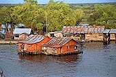 Tonle Sap - Prek Toal floating village - floating houses